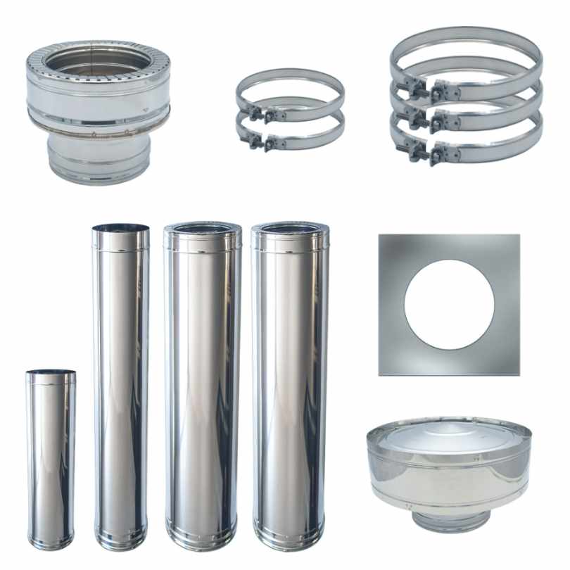 Flue Kit 150mm Internal